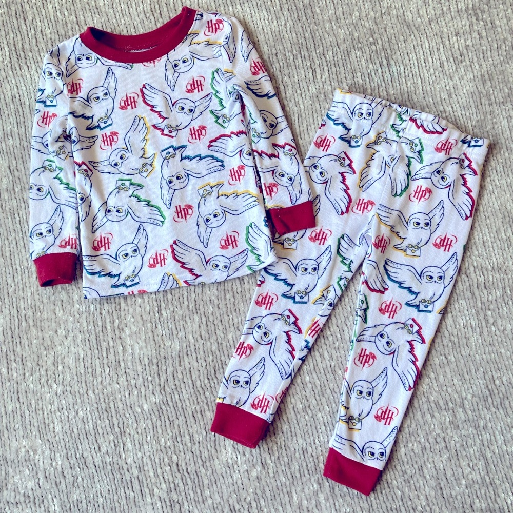 Harry Potter‎ Hedwig Pajama Set 12 Months Long Sleeve